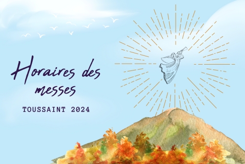 Horaires des messes Toussaint 2024