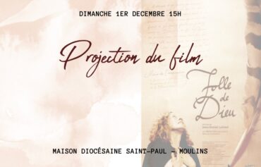 PROJECTION FILM  » LA FOLLE DE DIEU « 